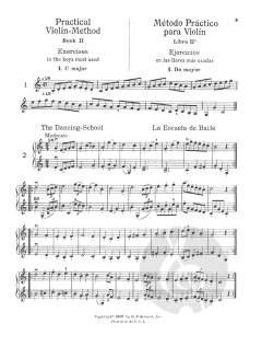Practical Method For The Violin Book 2 von Christian H. Hohmann im Alle Noten Shop kaufen