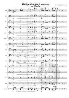 Dirigentengruß von Gottfried Hummel 