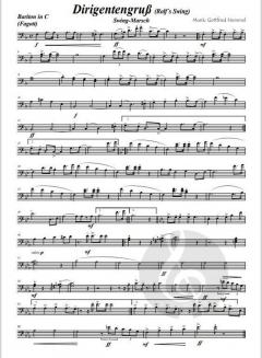 Dirigentengruß von Gottfried Hummel 