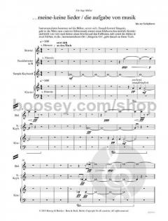 ...meine-keine lieder - die aufgabe von musik von Iris ter Schiphorst 