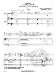 From Jewish Life von Ernest Bloch 