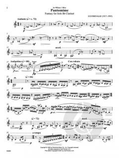 Pantomime Fantasy von Ulysses Kay 