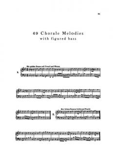 371 Harmonized Chorales and 69 Chorale Melodies von Johann Sebastian Bach 