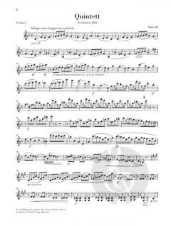 Streichquintett Nr. 1 in F-dur op. 88 von Johannes Brahms im Alle Noten Shop kaufen (Stimmensatz)