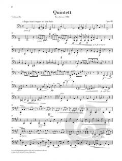 Streichquintett Nr. 1 in F-dur op. 88 von Johannes Brahms im Alle Noten Shop kaufen (Stimmensatz)