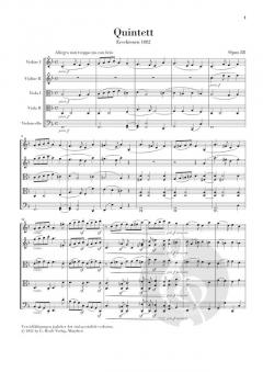 Streichquintett Nr. 1 in F-dur op. 88 von Johannes Brahms im Alle Noten Shop kaufen