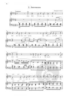 Liederkreis op. 39 nach Eichendorff - Fassungen 1842 und 1850 von Robert Schumann 