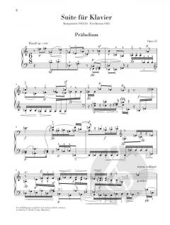 Suite op. 25 von Arnold Schönberg 