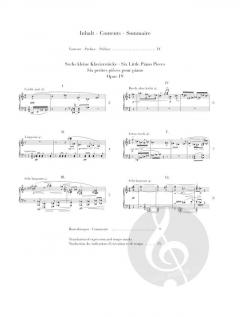 6 kleine Klavierstücke op. 19 von Arnold Schönberg im Alle Noten Shop kaufen