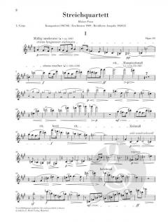 Streichquartett Nr. 2 op. 10 von Arnold Schönberg 