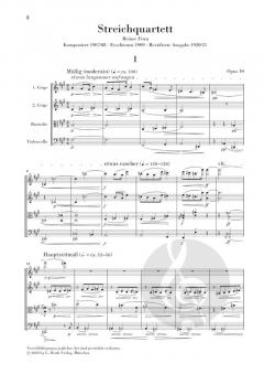 Streichquartett Nr. 2 op. 10 von Arnold Schönberg 