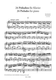 24 Präludien von Kara Karajew 