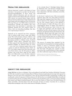 African American Folk Songs Collection 