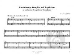 2-stimmige Vorspiele und Begleitsätze von Lothar Graap 