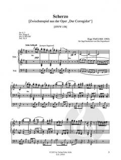 Scherzo und Berceuse von Hugo Wolf 