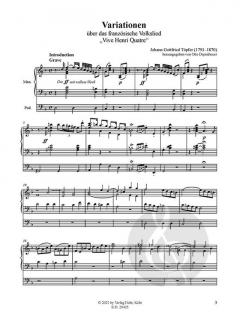 Variationen über das französische Volkslied 'Vive Henri IV' von Johann Gotthold Töpfer 