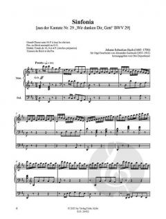 3 Kantatensätze von Johann Sebastian Bach 