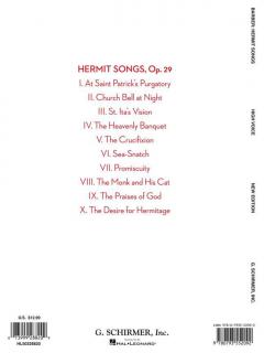 Hermit Songs von Samuel Barber 