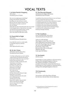 Hermit Songs von Samuel Barber 