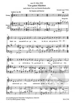 Von guten Mächten von Konrad Lang 