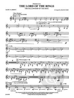 The Lord Of The Rings: The Fellowship Of The Ring (Howard Shore) 