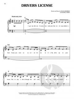 Sour (Easy Piano) von O. Rodrigo 