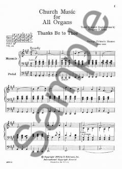 Church Music for All Organs 