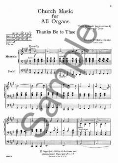 Church Music for All Organs 