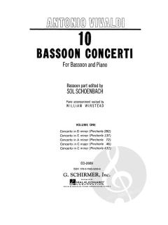 Ten Bassoon Concerti Vol.1 (Antonio Vivaldi) 