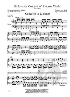 Ten Bassoon Concerti Vol.1 (Antonio Vivaldi) 