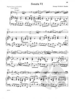 Seven Sonatas for Flute and Piano von Georg Friedrich Händel 