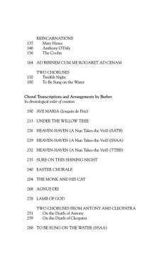 Complete Choral Music (Samuel Barber) 