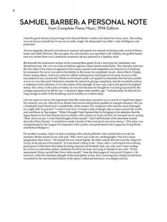 Complete Piano Music Of Samuel Barber 