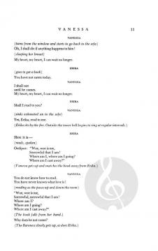 Vanessa Libretto von Samuel Barber 