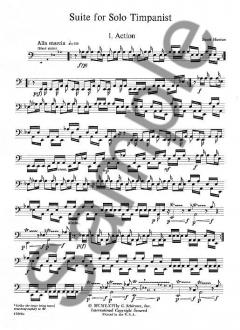 Suite For Solo Timpanist von Scott Huston 