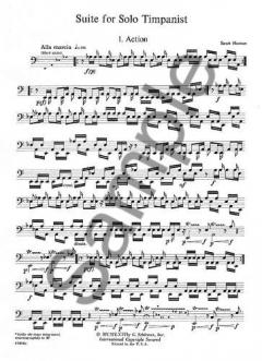 Suite For Solo Timpanist von Scott Huston 