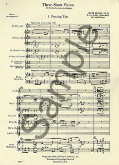 3 Short Pieces In Twelve-Tone Techniques von Ernst Krenek 