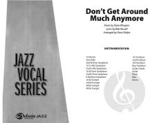 Don't Get Around Much Anymore von Duke Ellington 