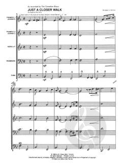 Just A Closer Walk (Canadian Brass Quintet) 