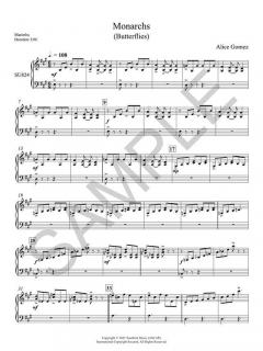 Monarch's Butterflies von Alice Gomez 