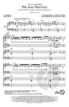 We Are Warriors von Avril Lavigne 