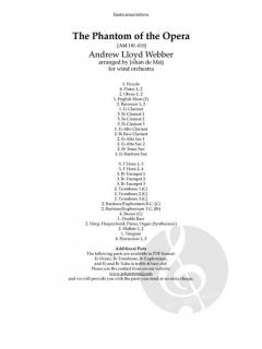 The Phantom of the Opera von Andrew Lloyd Webber 