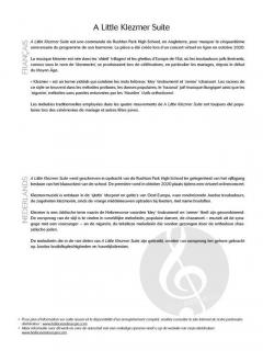 A Little Klezmer Suite von Philip Sparke 