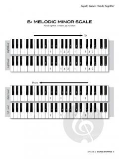 Scale Shapes for Piano - Grade 5 