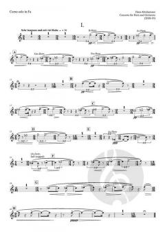 Concerto For Horn And Orchestra 