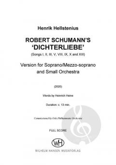 Dichterliebe (2020) von Henrik Hellstenius 