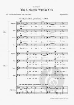 The Universe Within You von Voces 8 