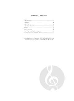 6 Duets von Morten Lauridsen 