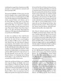 Alan Menken Songbook 