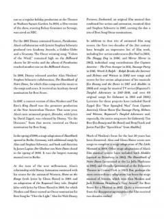 Alan Menken Songbook 